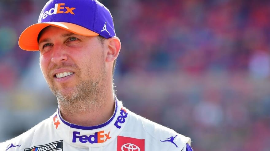 Denny Hamlin: NASCAR had a tough call whether or not to throw caution flag during GEICO 500 finish