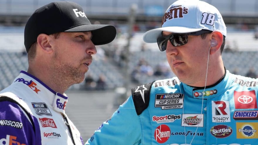 Denny Hamlin: Kyle Busch needs to ‘keep his emotions somewhat in check’