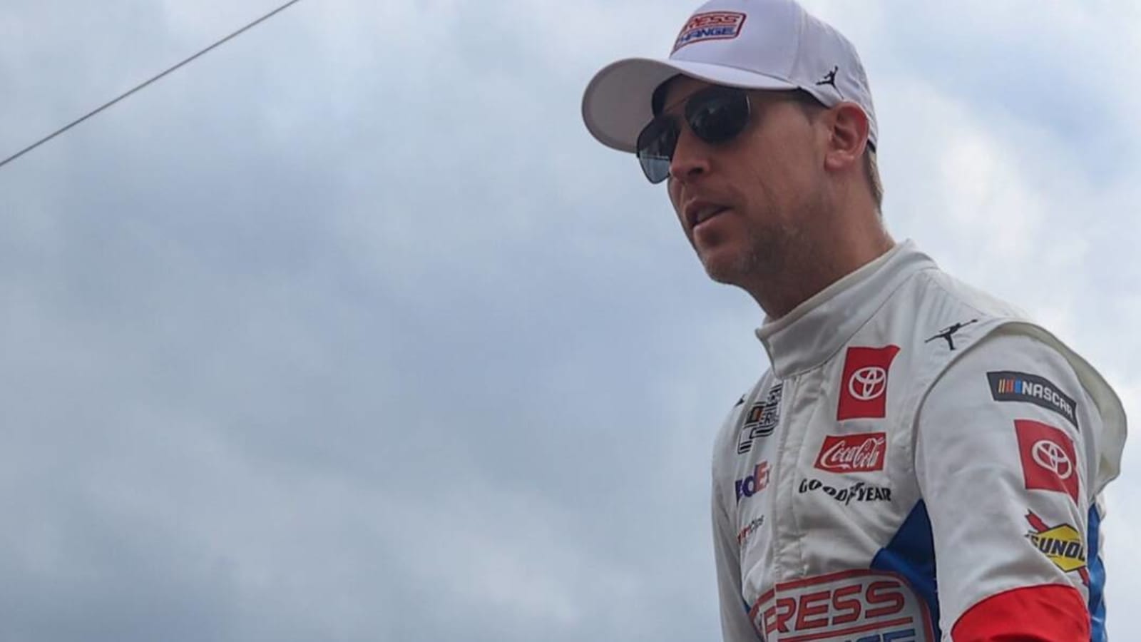 Denny Hamlin commends Goodyear for giving out extra tires at Bristol