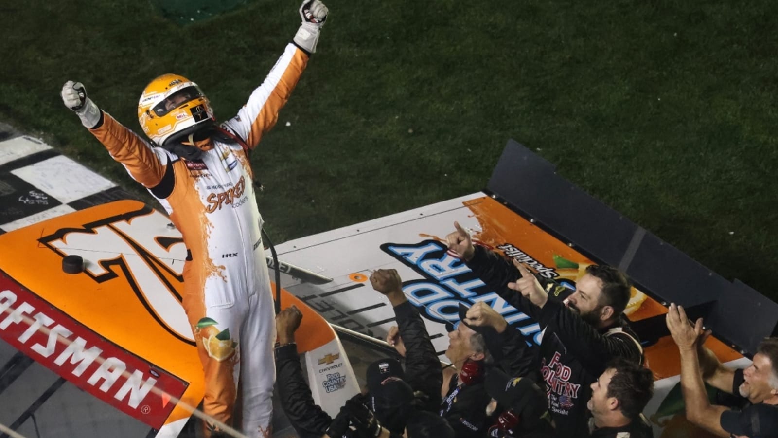 Denny Hamlin responds to controversial Parker Kligerman disqualification at Daytona