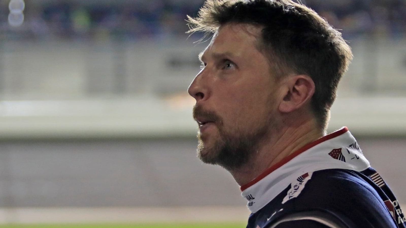 Kevin Harvick assesses wreck involving Denny Hamlin, bulk of Atlanta NASCAR field