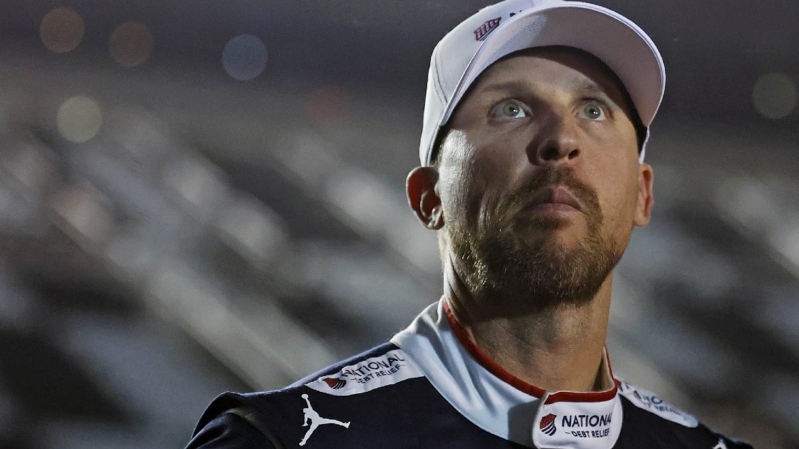 Denny Hamlin reacts to Austin Cindric right-rear hook retaliation on Ty Dillon