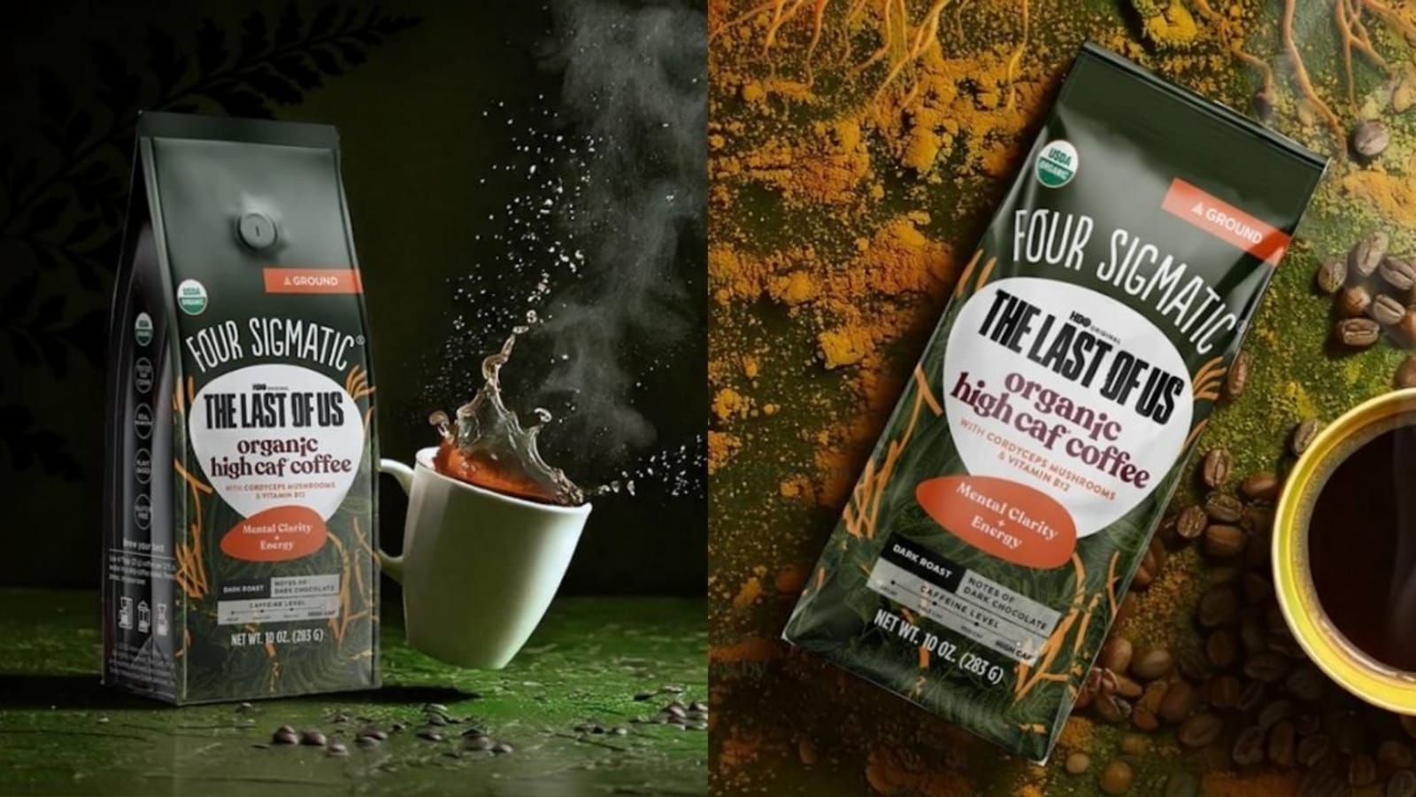 Official New THE LAST OF US COFFEE Made With Real Cordyceps