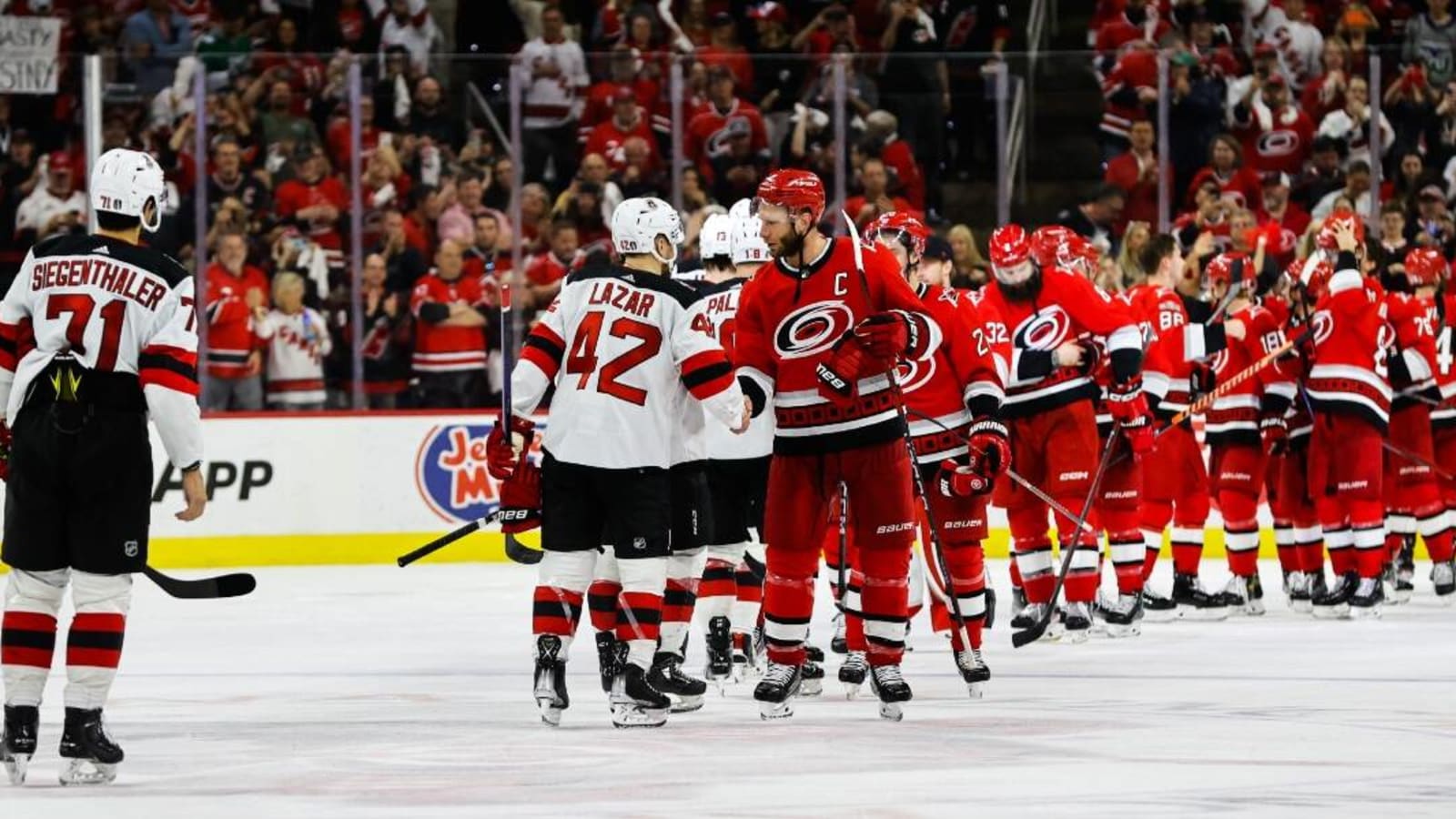 Carolina Hurricanes troll all of New Jersey after defeating Devils in Stanley Cup Playoffs