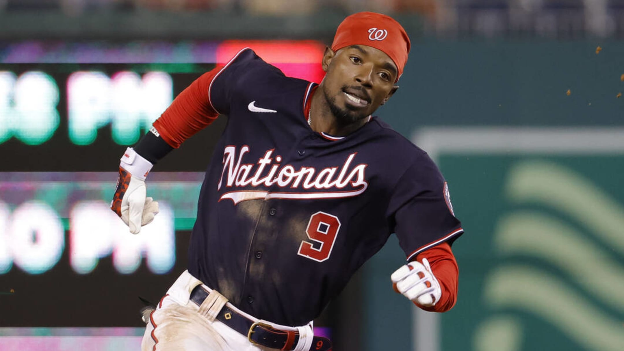 Washington Nationals second baseman Dee Strange-Gordon (9) in