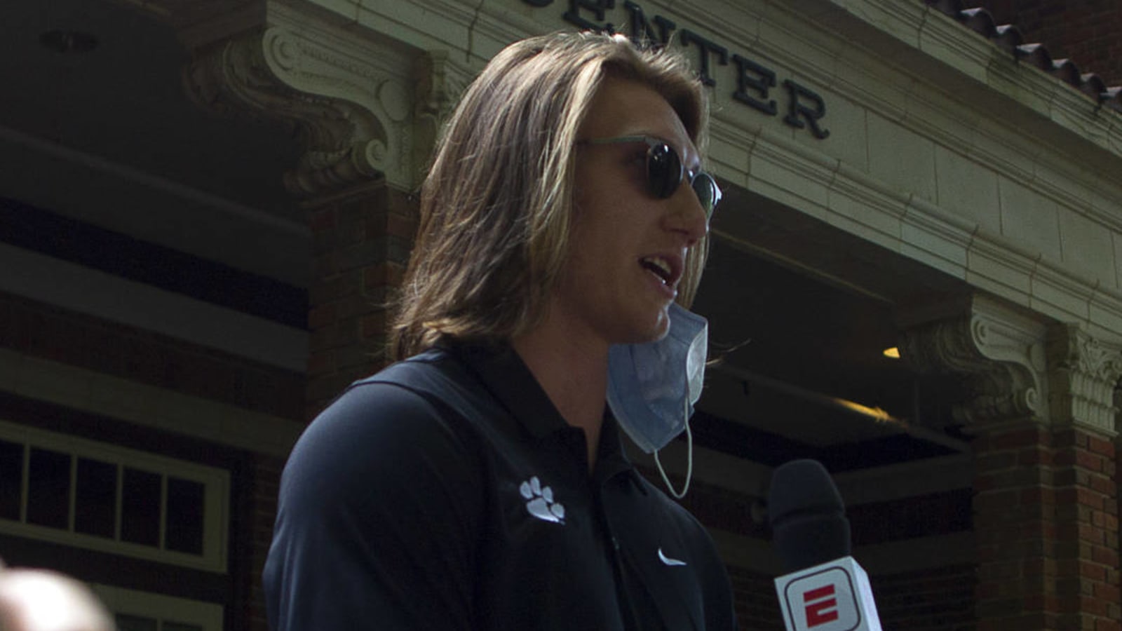 Clemson's Trevor Lawrence, teammates to wear helmet decals for social justice causes