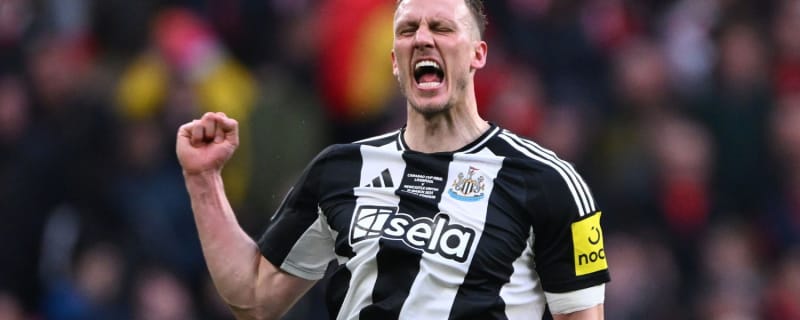 Arne Slot on what Dan Burn did ‘150’ times against Liverpool at Wembley