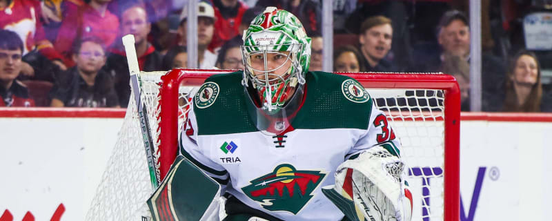 Wild announce major news about starting goaltender
