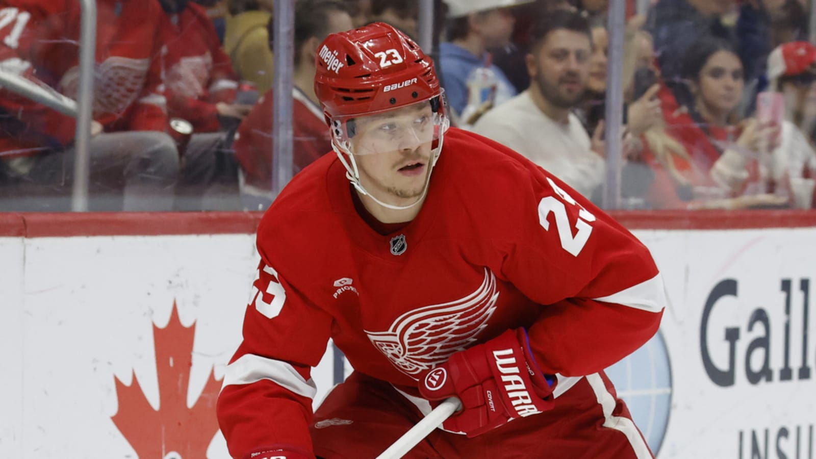 Red Wings Raymond Budding NHL Superstar