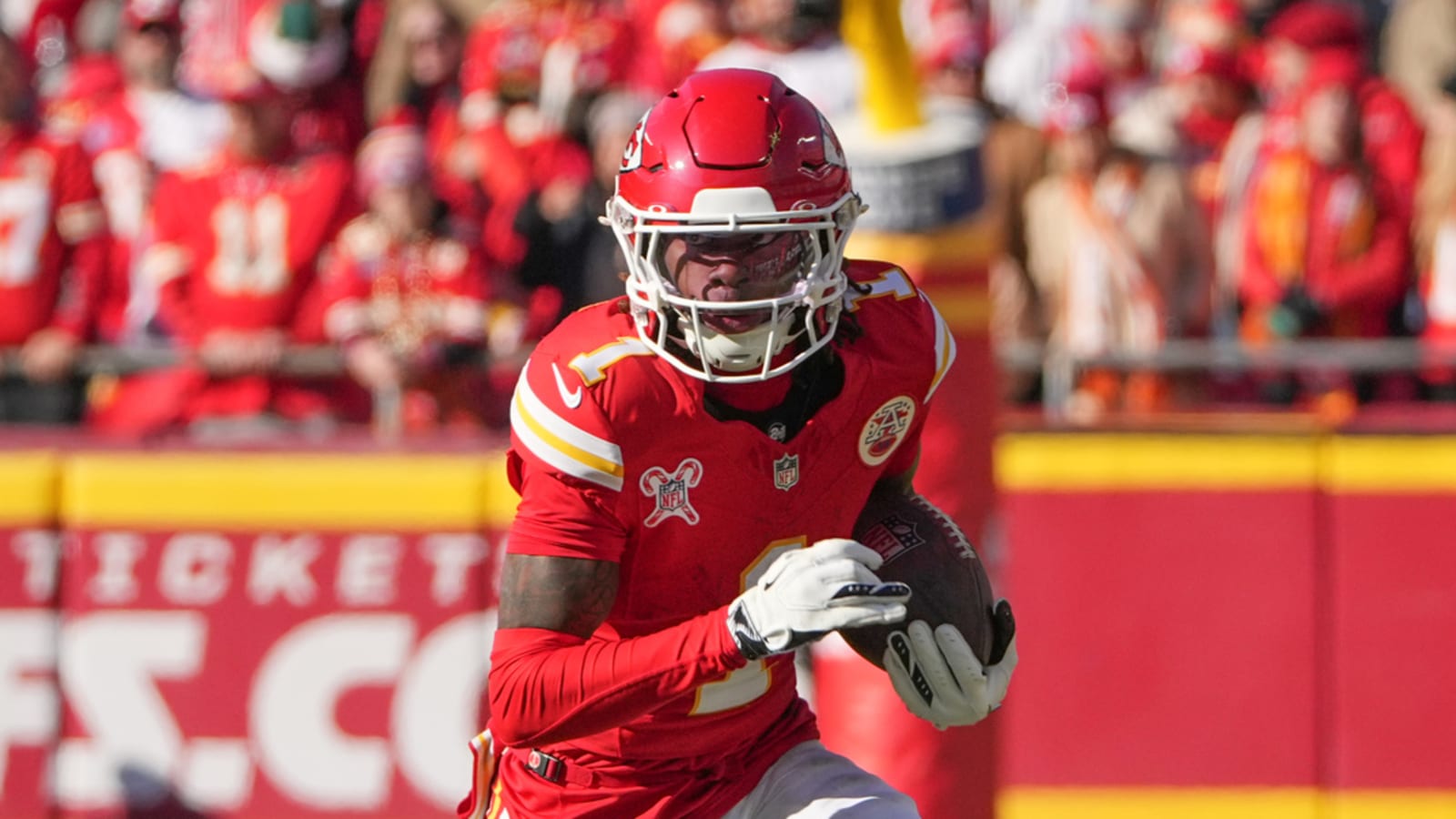 Chiefs WR Xavier Worthy arrested on troubling charge