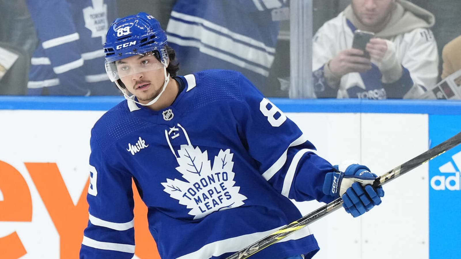 Maple Leafs' Nick Robertson out at least six weeks Yardbarker
