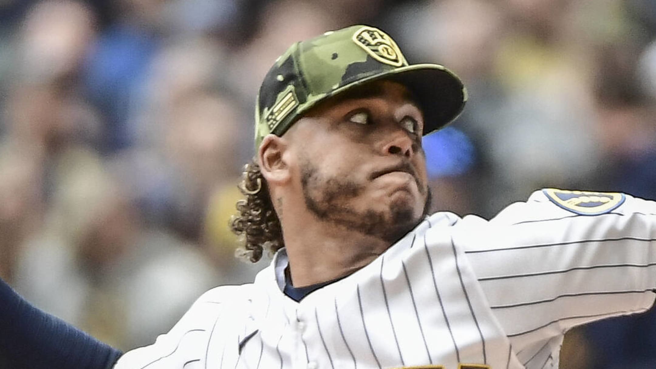 Freddy Peralta earns spot in Brewers' starting rotation