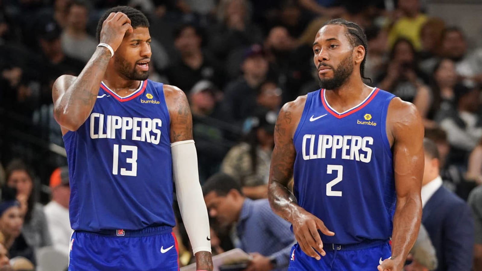 Paul George, Kawhi Leonard sitting out for Clippers Wednesday