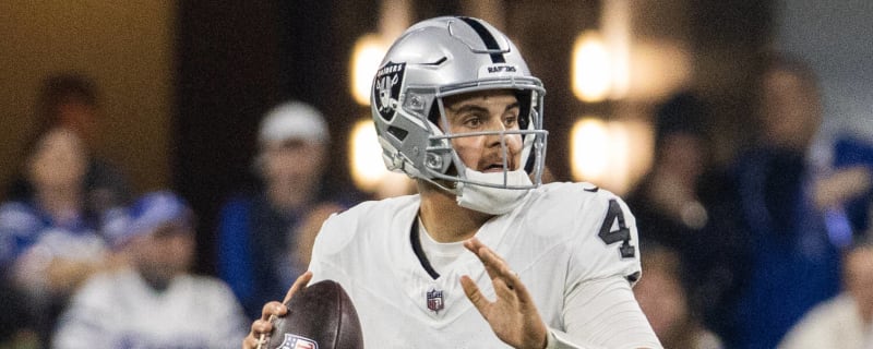 Raiders QB Aidan O'Connell reveals why he changed jersey numbers