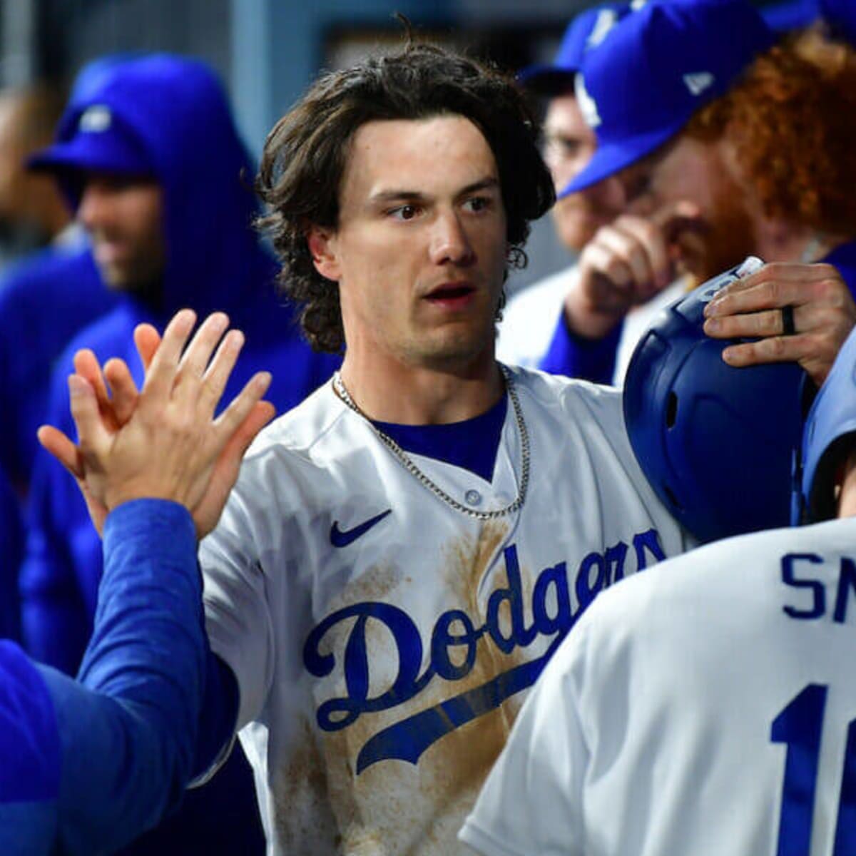 What's better: James Outman's game or hair? Dodgers Rookie James