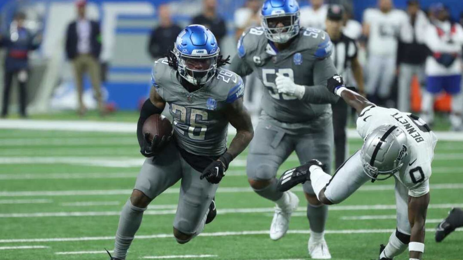 Detroit Lions mid-season rookie report cards