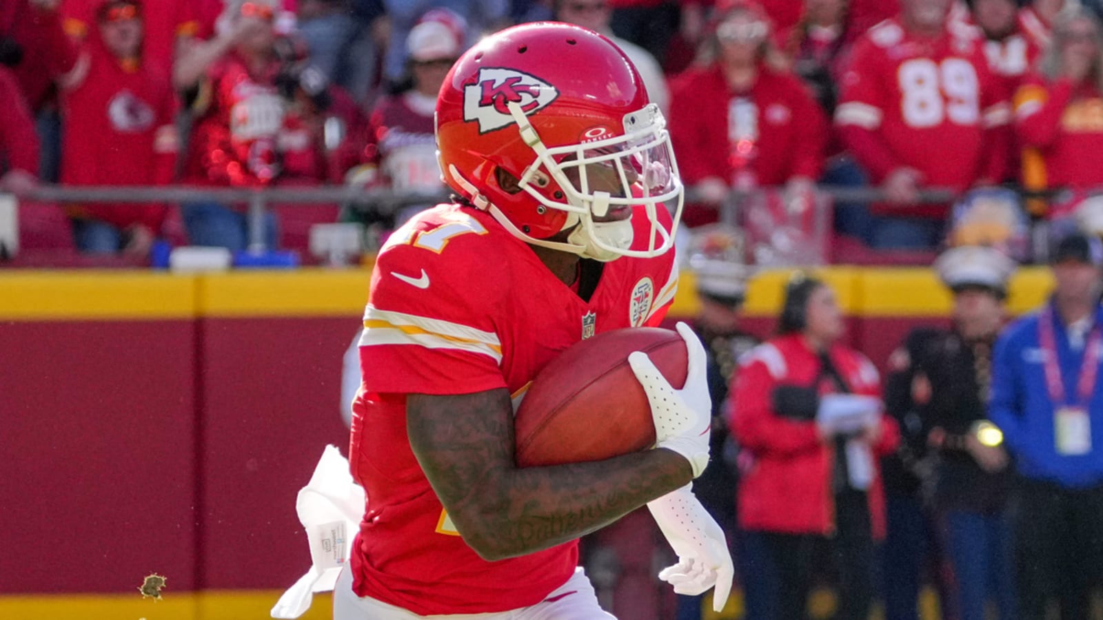 Chiefs to still be without Pro Bowl WR in AFC Championship Game