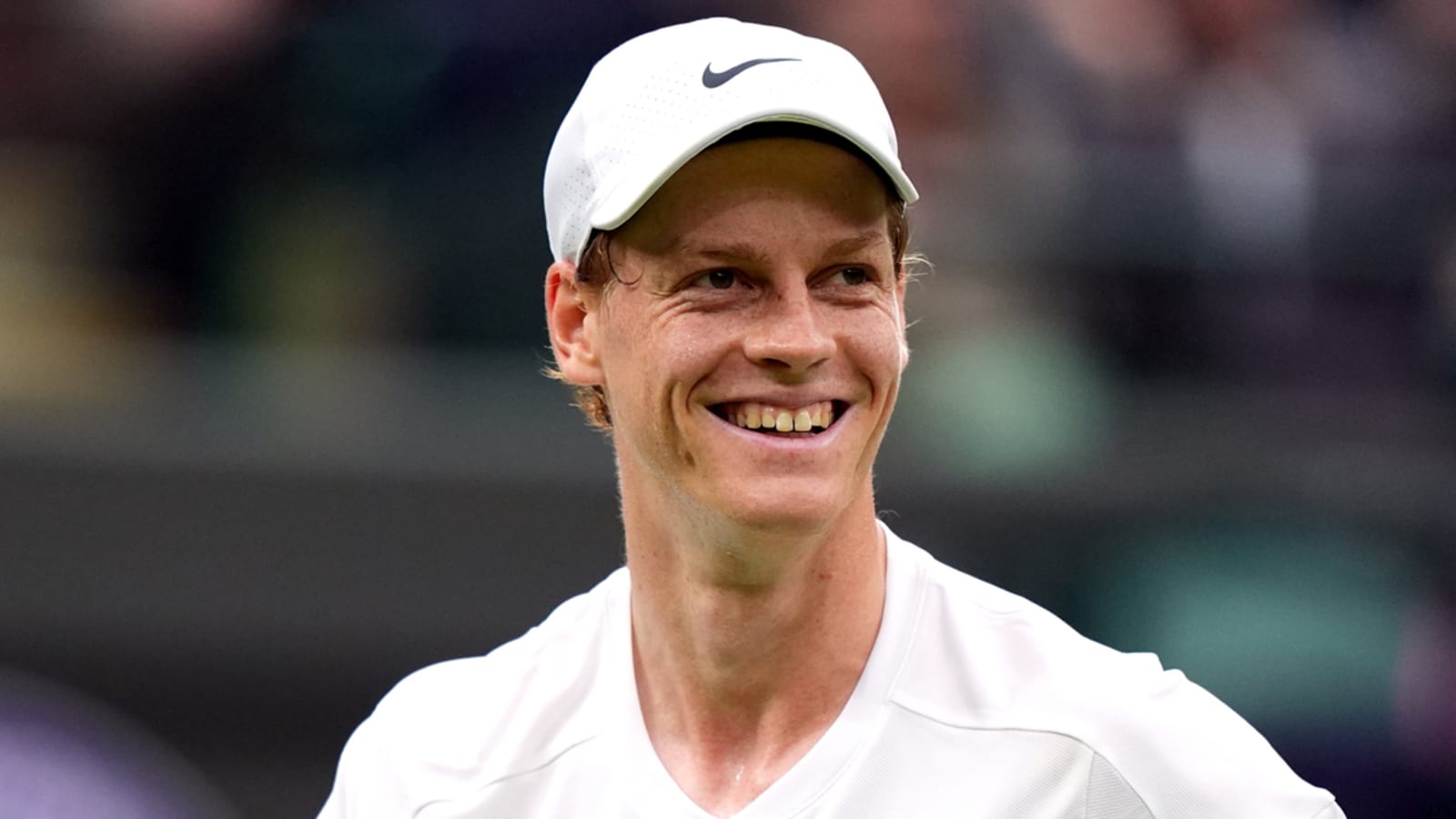 Watch: Jannik Sinner's incredible shot helps him move on at Wimbledon