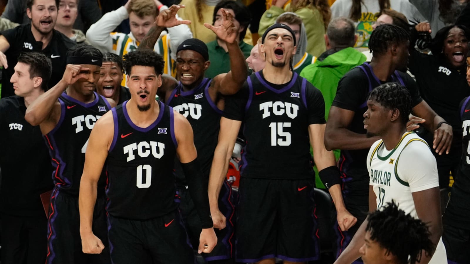 Watch: TCU upsets No. 25 Baylor in final seconds