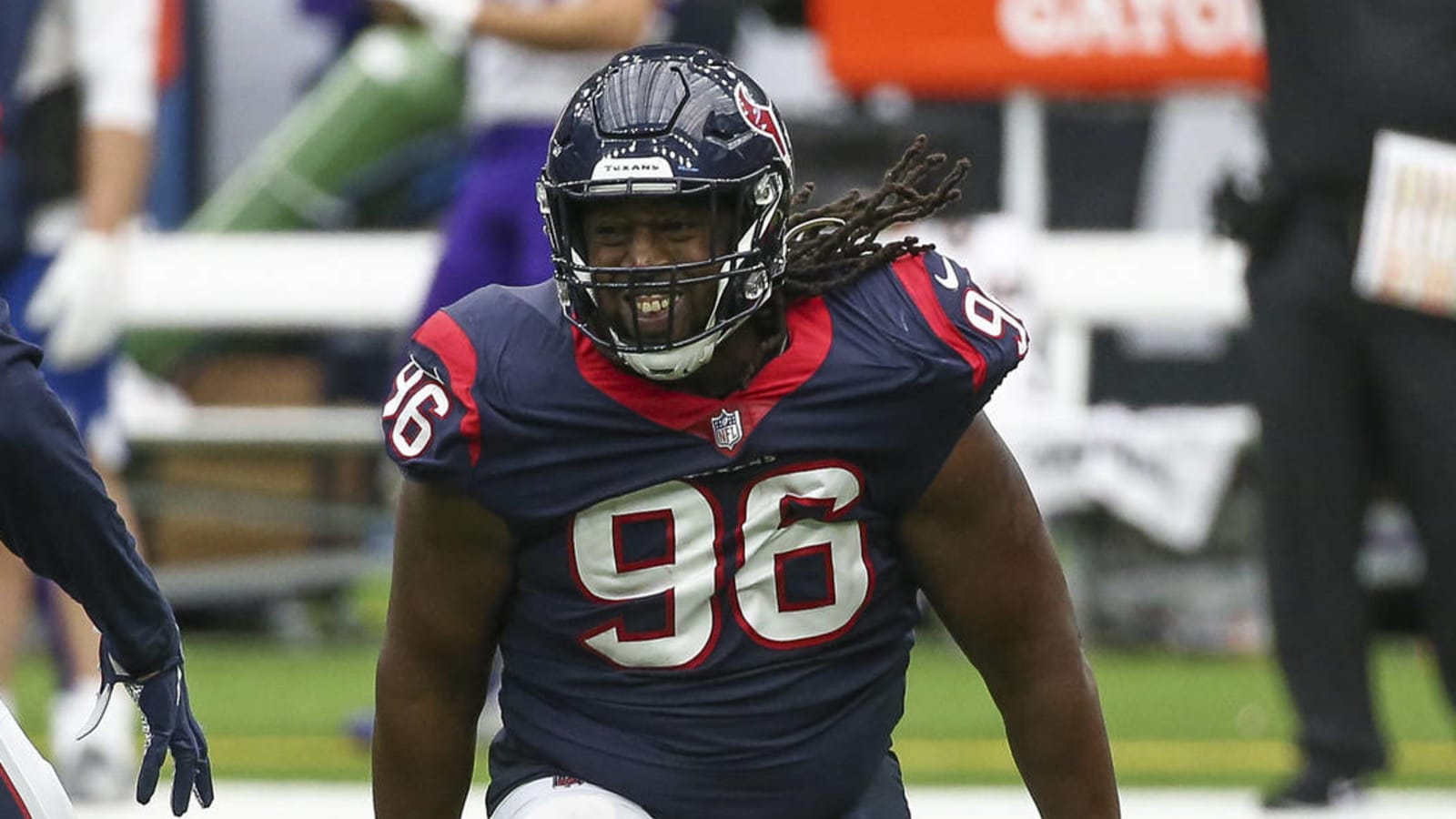 Free-agent DT P.J. Hall suspended one game following arrest