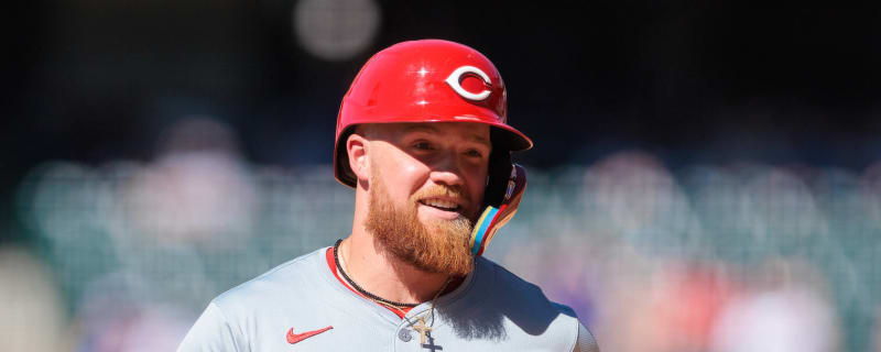 Reds player stays in game after being hit in head by 101-mph pitch