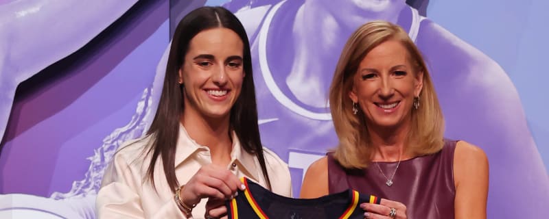 Watch: Fever make it official, draft Clark No. 1 overall