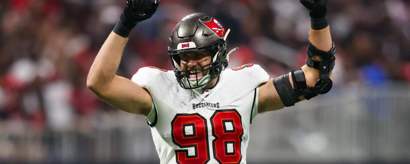 Anthony Nelson's huge moment in Bucs' win over Panthers was overshadowed by a much bigger delivery