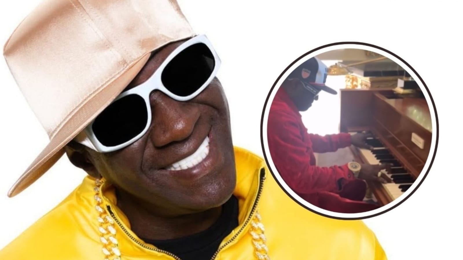 Flavor Flav Remembers His Concert Pianist Mother After Playing the Piano at White House