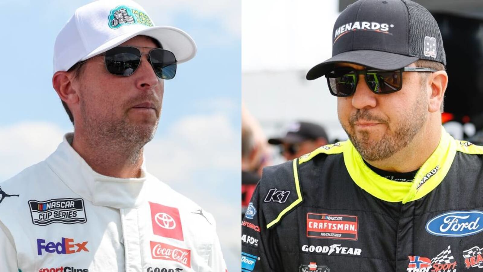 Denny Hamlin says Matt Crafton’s story ‘doesn’t make sense’