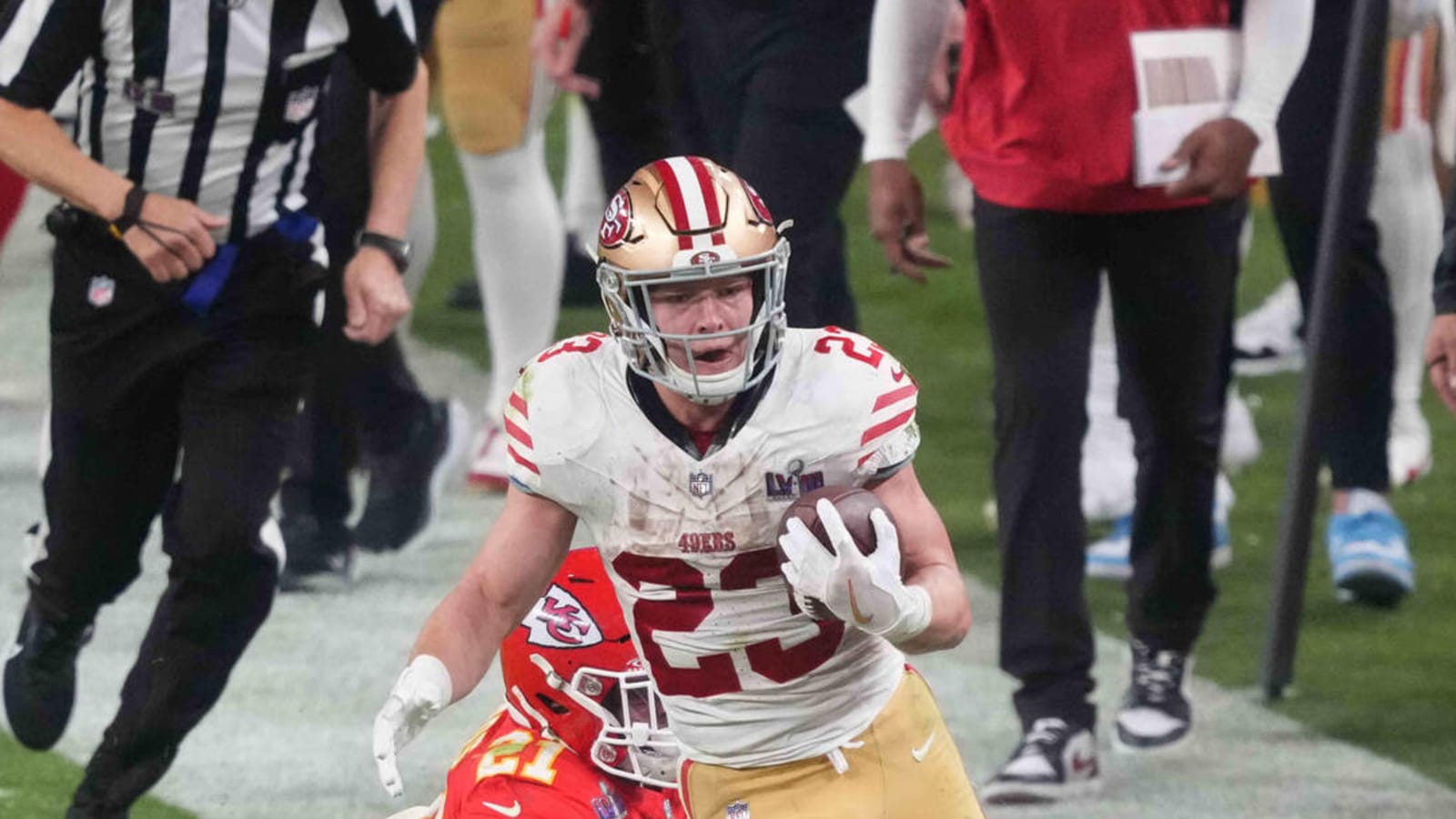 49ers create $7.46 million in 2024 cap savings with Christian McCaffrey&#39;s deal