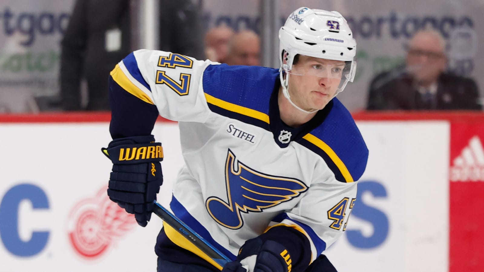 Blues defenseman to undergo season-ending ankle surgery