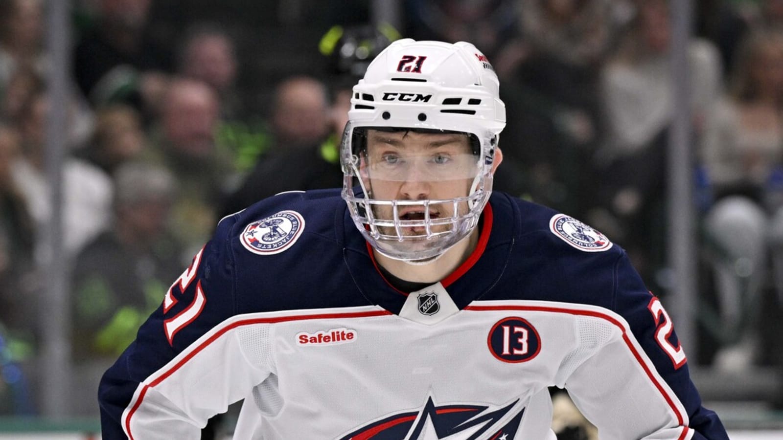 Blue Jackets forward is on a three-game point streak since injury