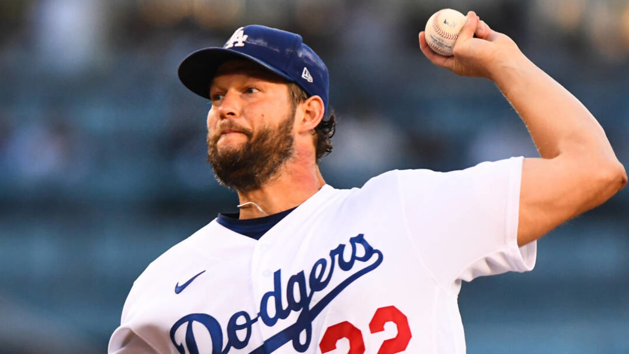 Dodgers' Clayton Kershaw removed after seven perfect innings vs. Twins