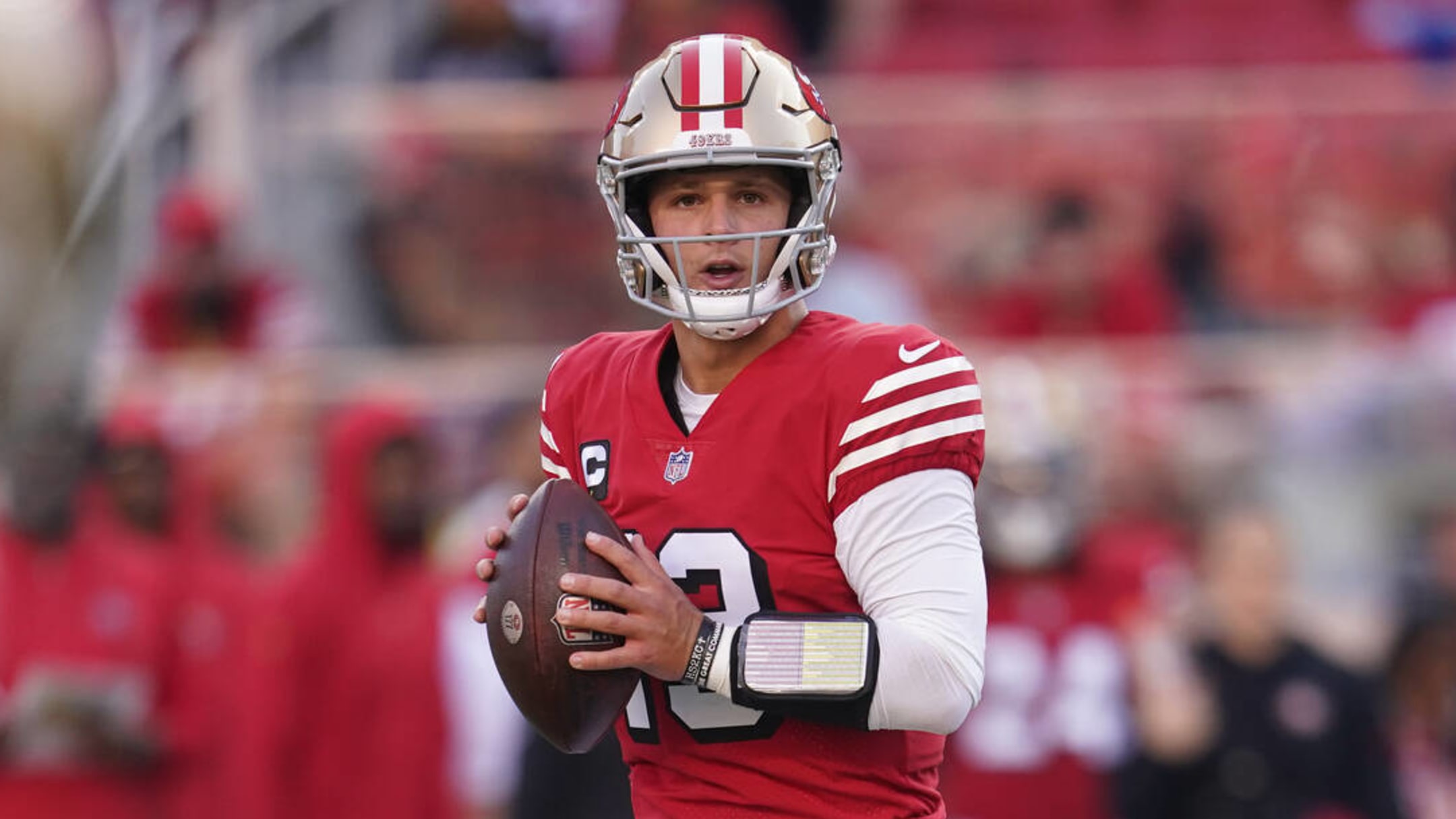 San Francisco 49ers QB Brock Purdy Reacts to Overthrows Vs. Los Angeles  Rams