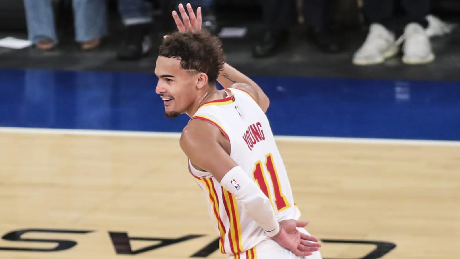 Trae Young explains reason for bow at end of win in N.Y.