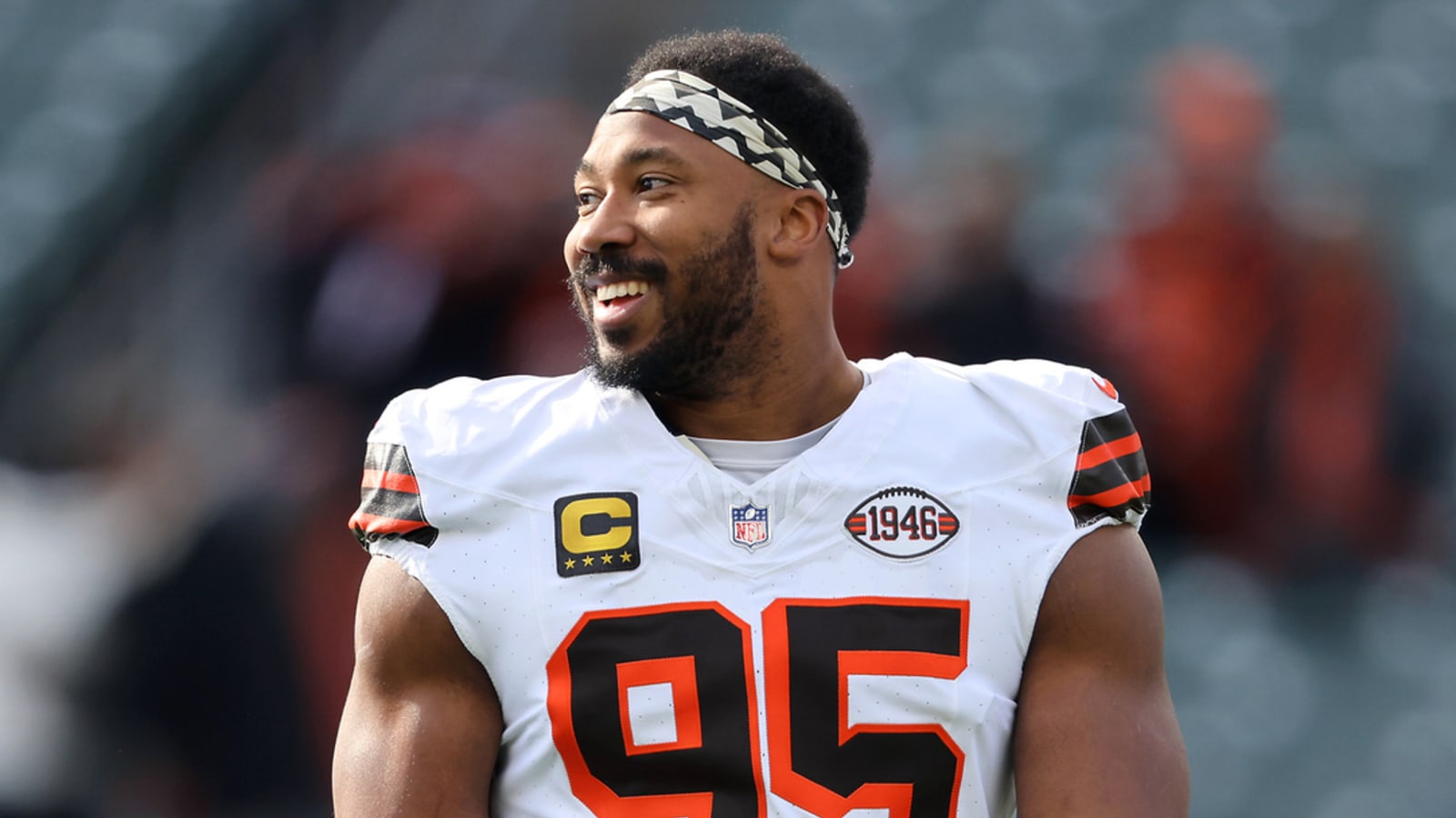 Browns' Myles Garrett expands on comments regarding future