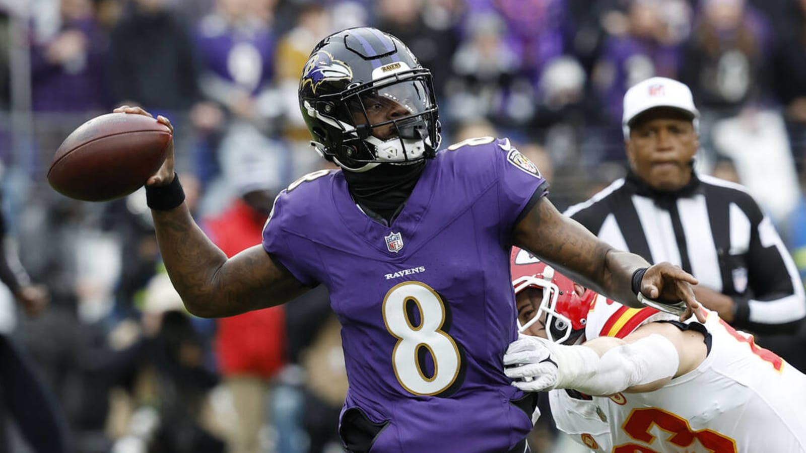 Wild stat illustrates Lamar Jackson’s playoff struggles