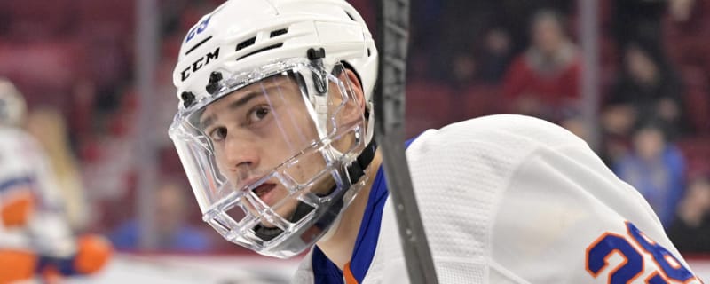 Alexander Romanov Misses Islanders Practice; Status Versus Flames TBD