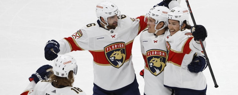 Panthers accomplish a first this season on Boston ice