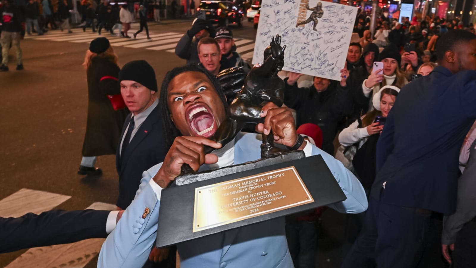 Travis Hunter Puts Heisman Trophy on the Line in Challenge Against Chad Johnson
