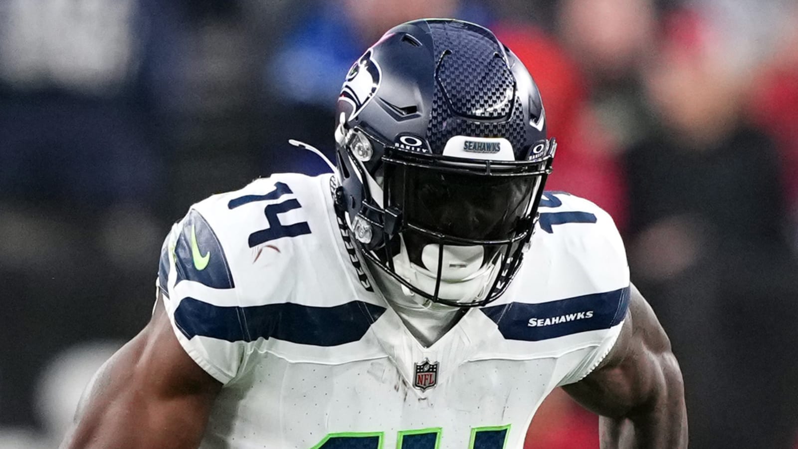 Watch: Hit on DK Metcalf leads to fumble recovery for Lions