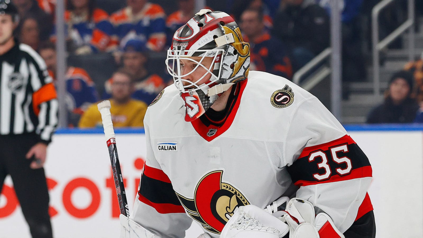 Senators All-Star goaltender out at least five more games