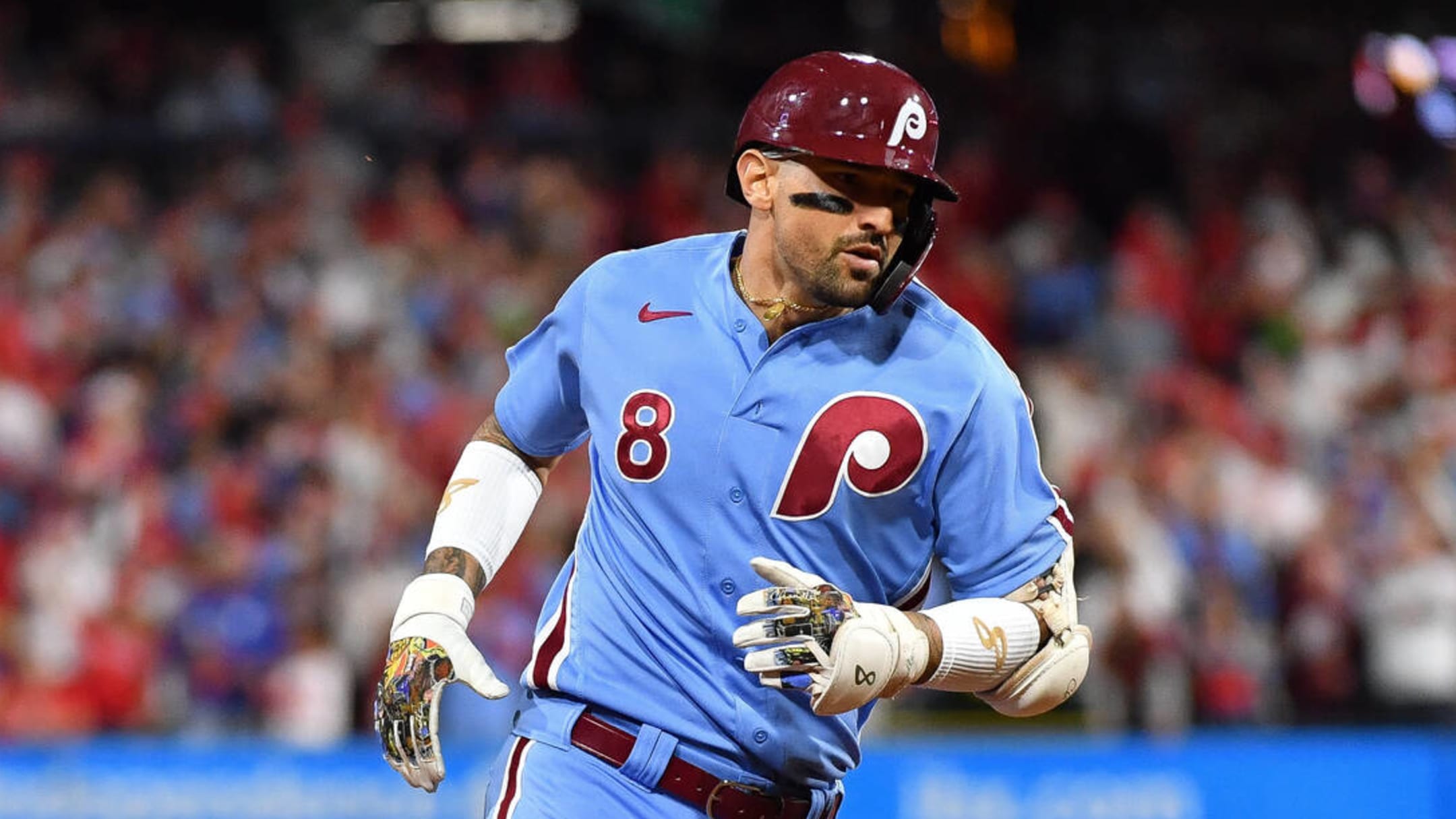 Nick Castellanos' son Liam has become part of the Phillies' playoff run