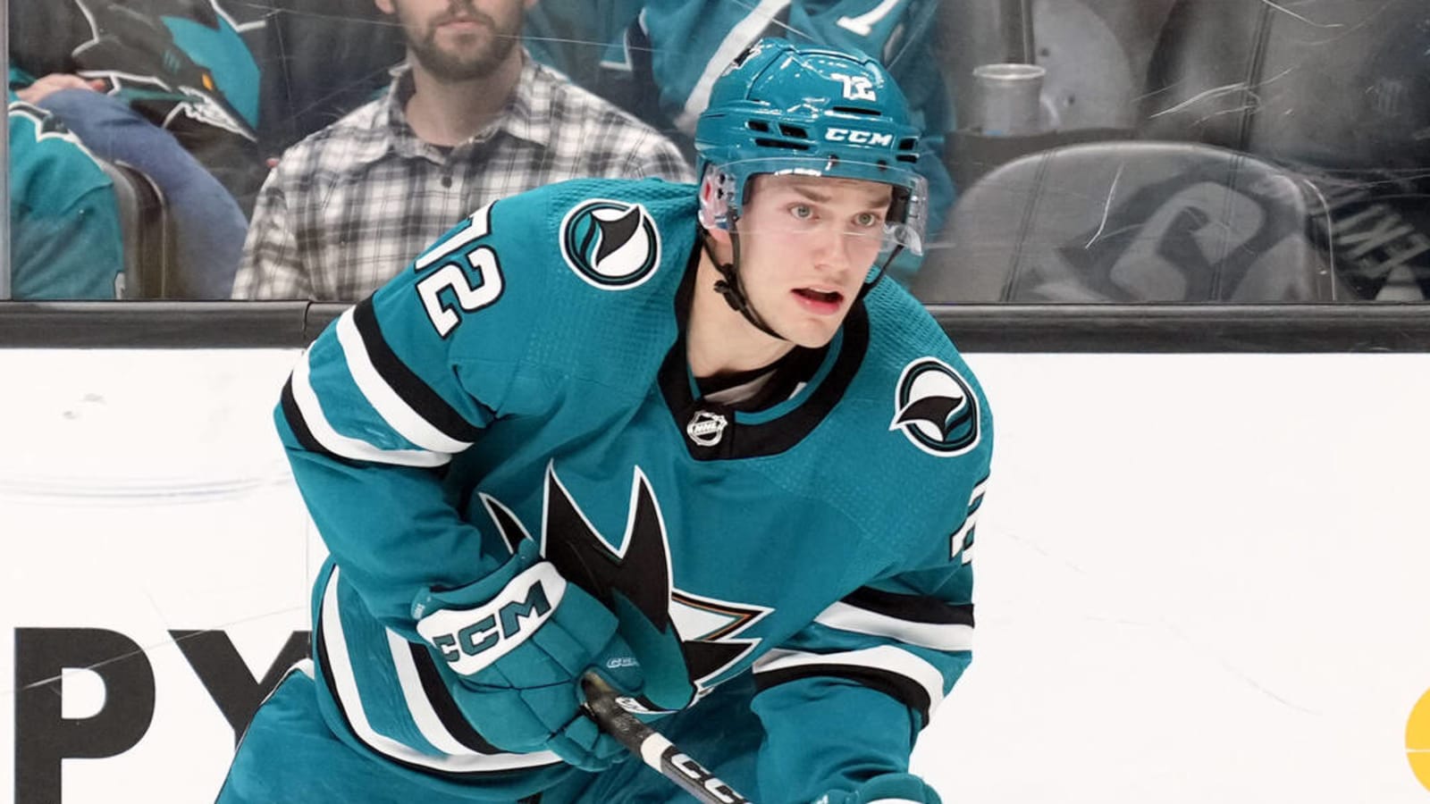 Sharks reassign top prospect William Eklund to AHL