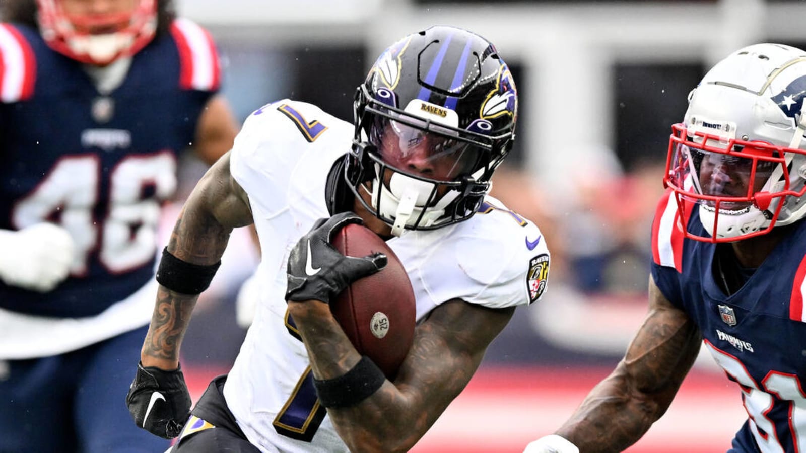 Ravens give health update on WR Rashod Bateman