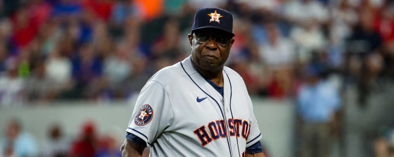 Dusty Baker Autographed Houston Astros Gray Custom Jersey