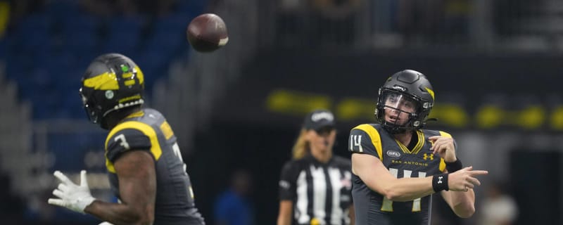 Watch: San Antonio Bahmas use UFL rule to complete comeback