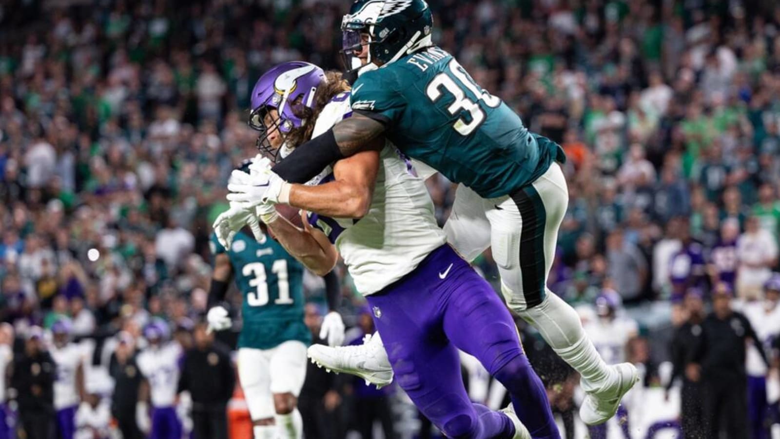 Eagles lose safety Justin Evans to season-ending IR