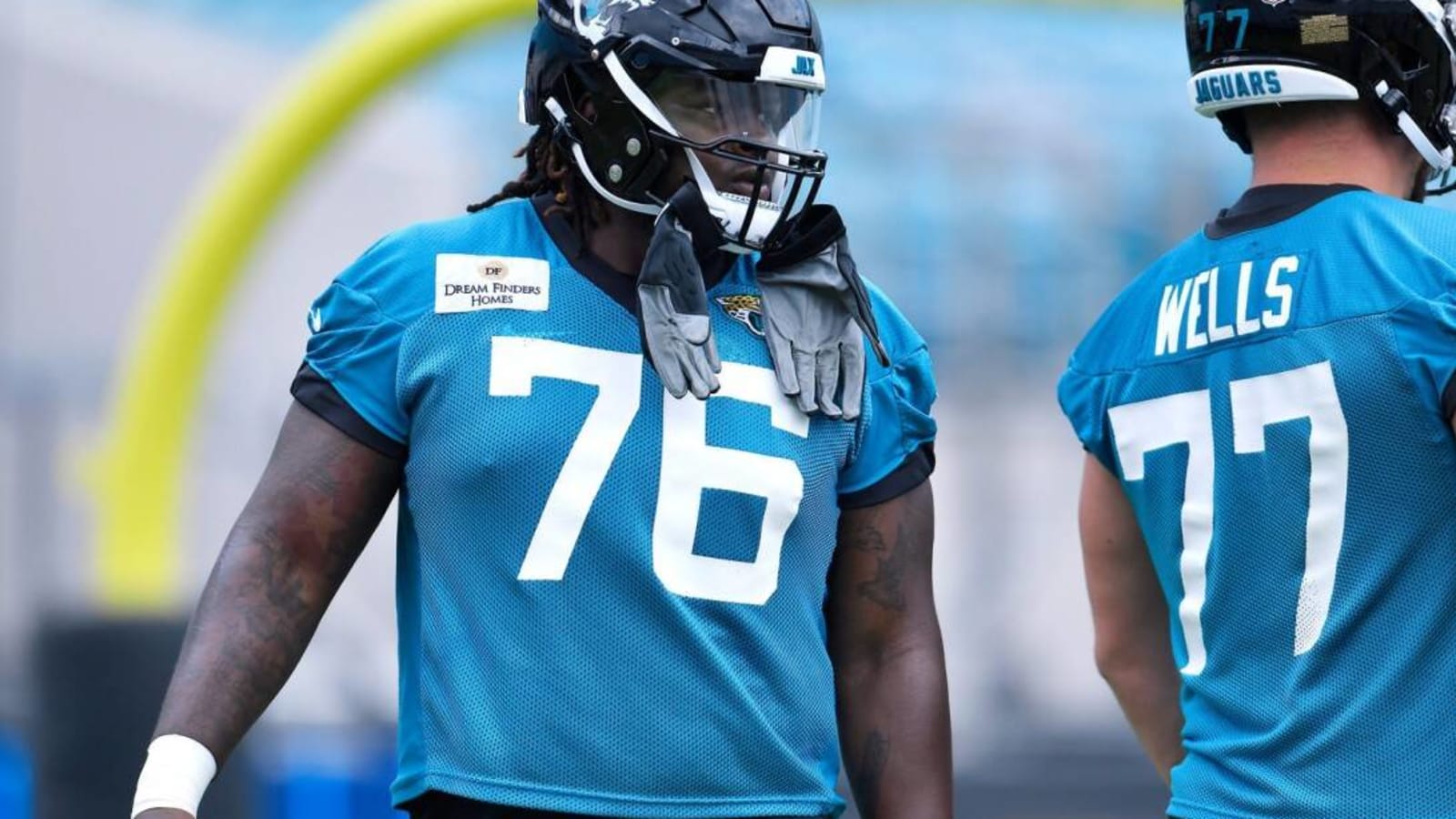 What Walker Little’s Advice Is for Jaguars’ Rookie OT Anton Harrison