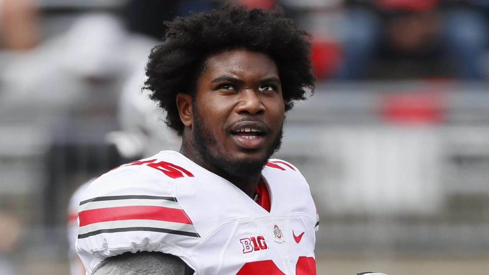 Dismissed from Ohio State, LB K'Vaughan Pope apologizes after storming off  field during Akron game 